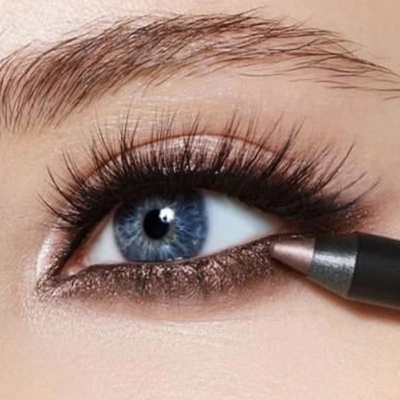 15 farger fluorescerende øyenskyggeblyant vanntett glitterøyenskygge Eyeliner
