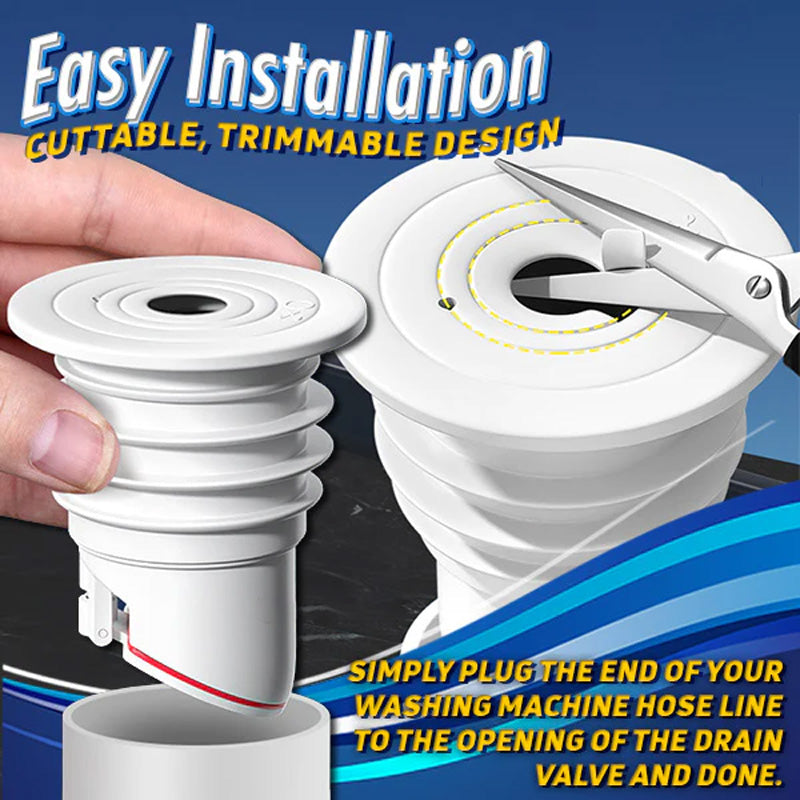 Anti-backflow avløpsventil for tetting av vaskerom/Anti-Backflow Laundry Sealing Drain Valve