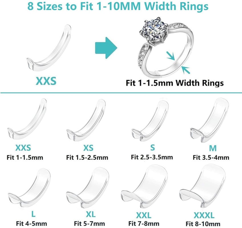 💍Ringstørrelsesjustering For Løse Ringer