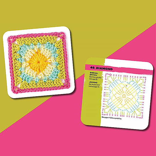 [50 miks og match design]The Granny Square Card Deck