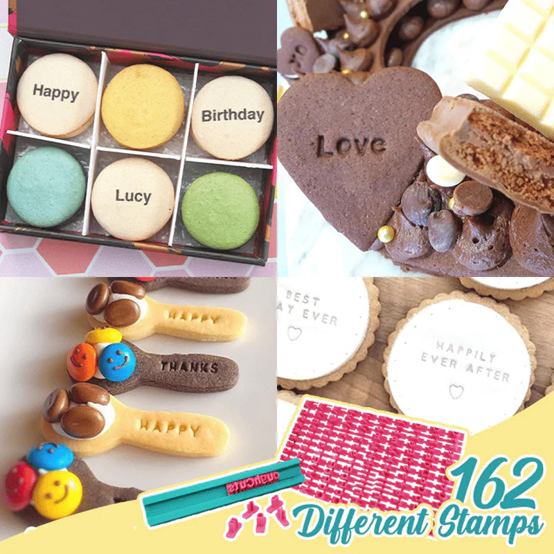 Alfabet Cookie Stempelsett(162 STK)