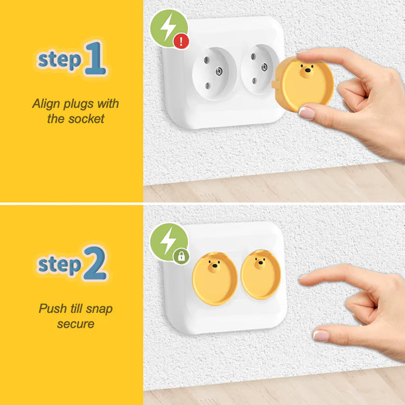Babysikre stikkontaktdeksler