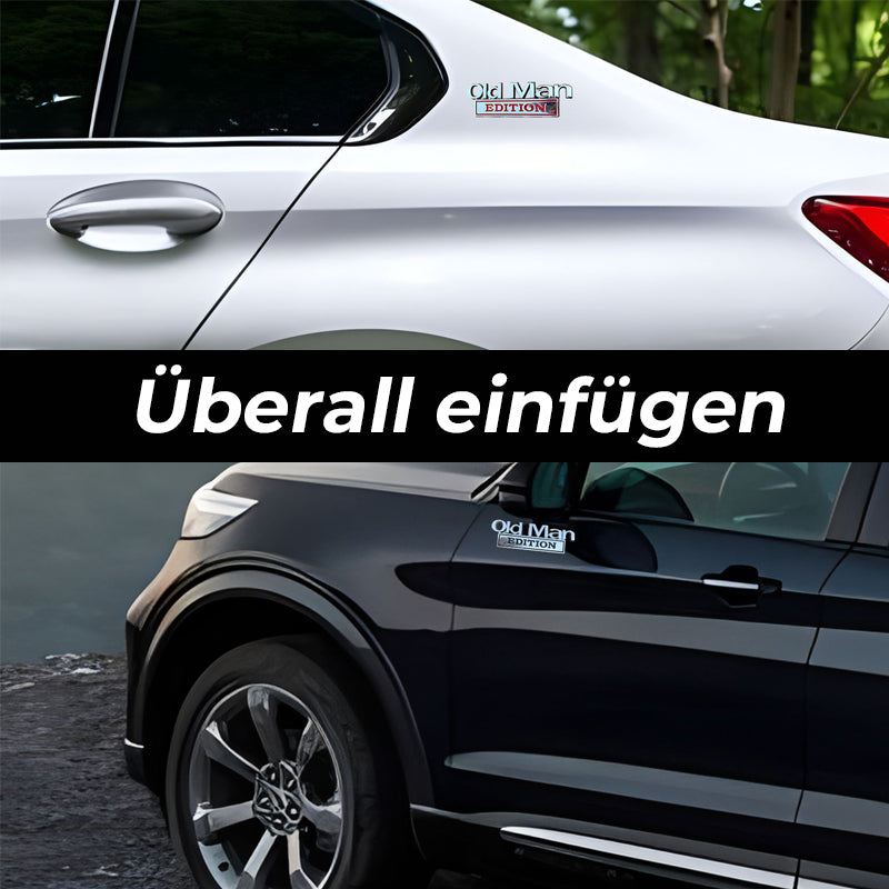 Bilskilt for seniorer/🚗 Old Man Edition bilemblem