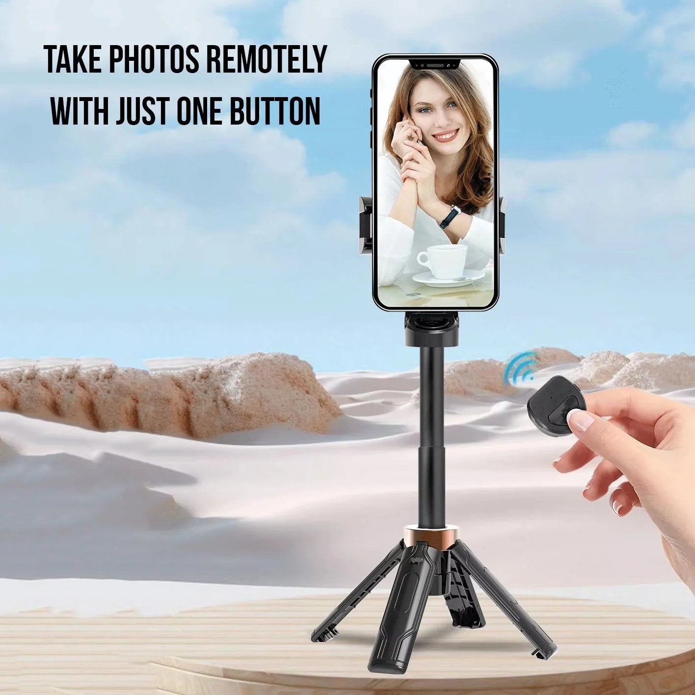 📷Mini Selfie Stick-stativ