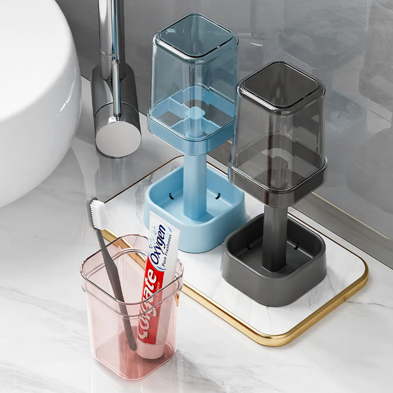 Oppbevaringsstativ for tannbørste (med deksel)/Storage rack for toothbrush (with cover)