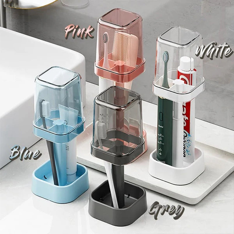 Oppbevaringsstativ for tannbørste (med deksel)/Storage rack for toothbrush (with cover)