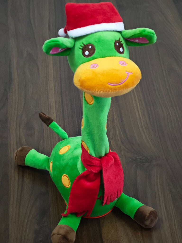 🎉 Bestselgende musikalsk giraffleke – synger, danser og gjentar det du sier! 🦒🎵🗣️