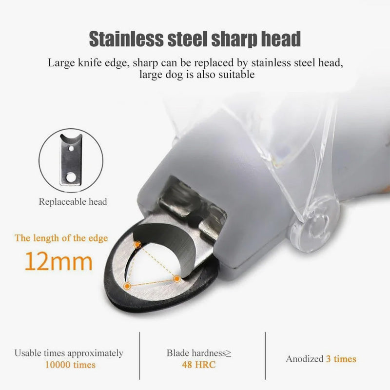 LED-negleklipper for kjæledyr