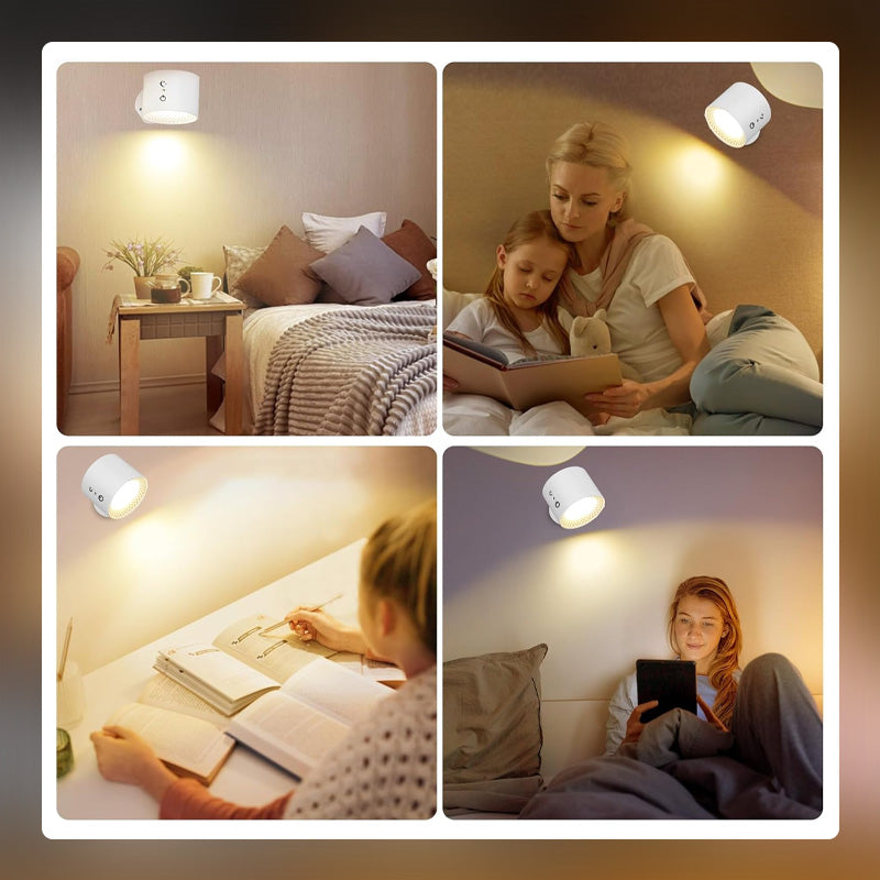 Trådløs vegglampe