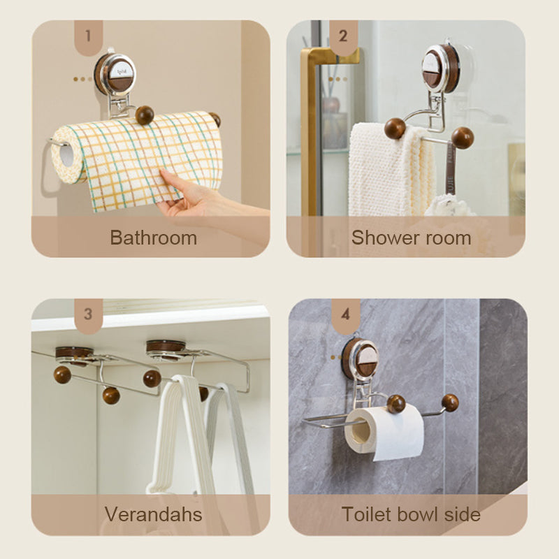 Hullfri Veggmontert Papirrullholder For Skap