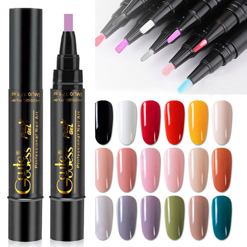 Ett-trinns lim Tre-i-ett Neglelakkpenn