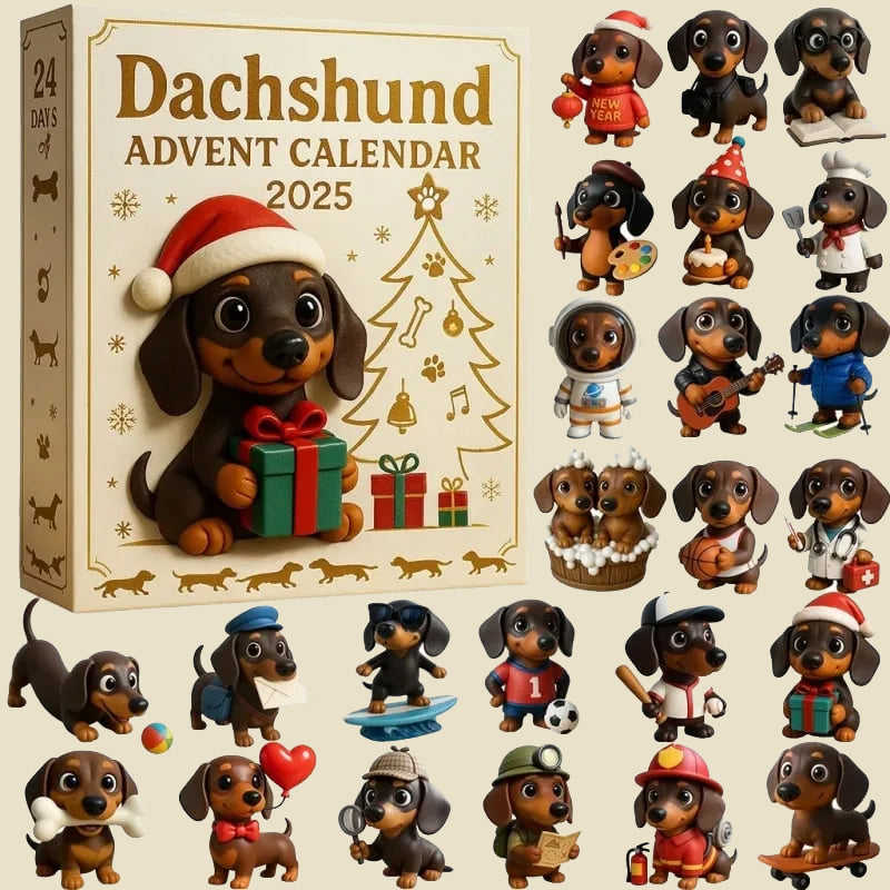 🐾 Dachshund adventskalender 2025