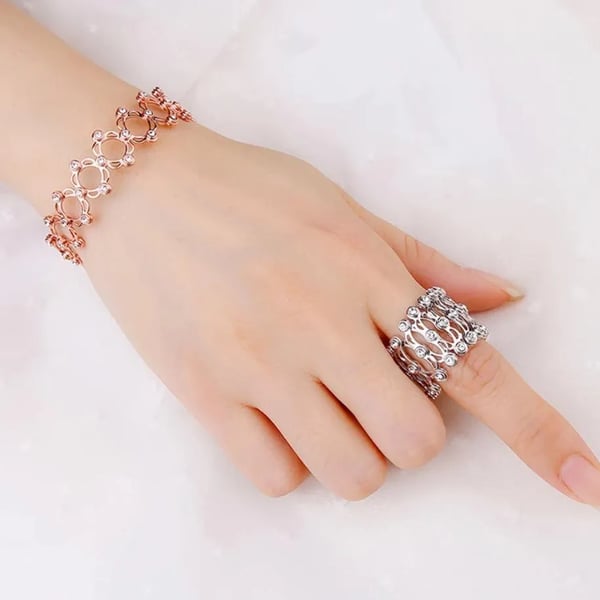🔥Kjøp 1 få 1 gratis🔥Sammenleggbart ringarmbånd