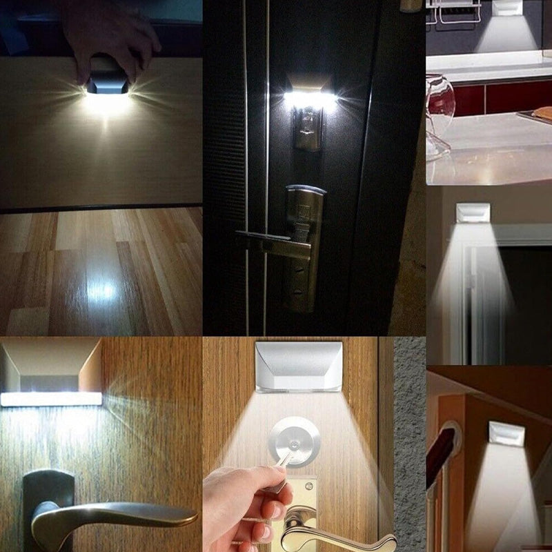 LED-lampe med infrarød sensor for dørlås 🔆