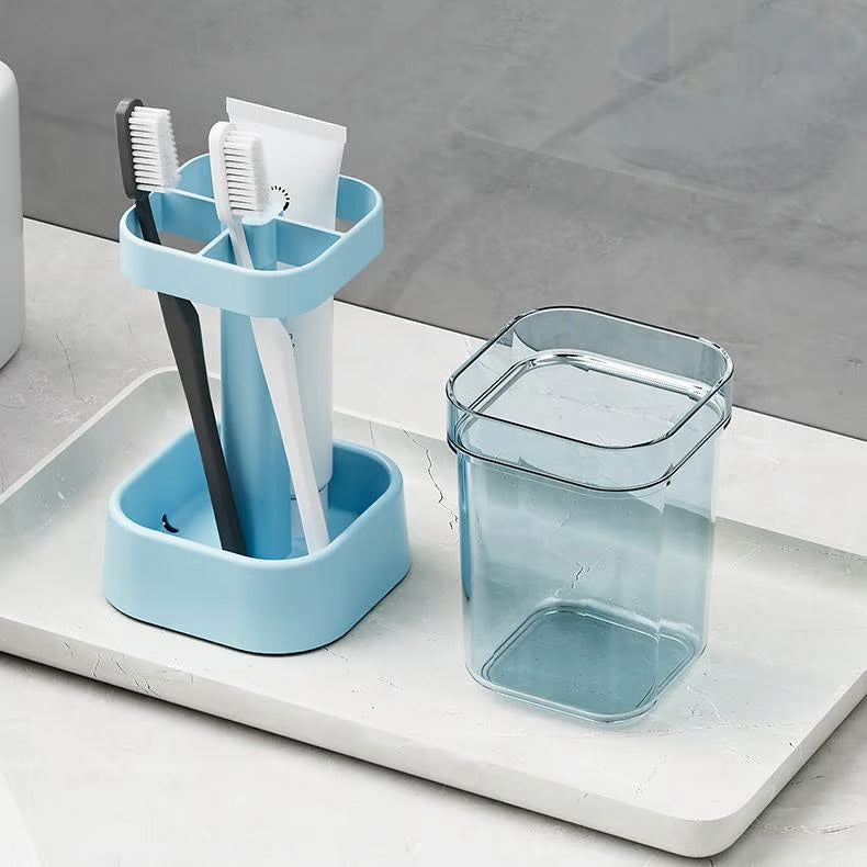 Oppbevaringsstativ for tannbørste (med deksel)/Storage rack for toothbrush (with cover)