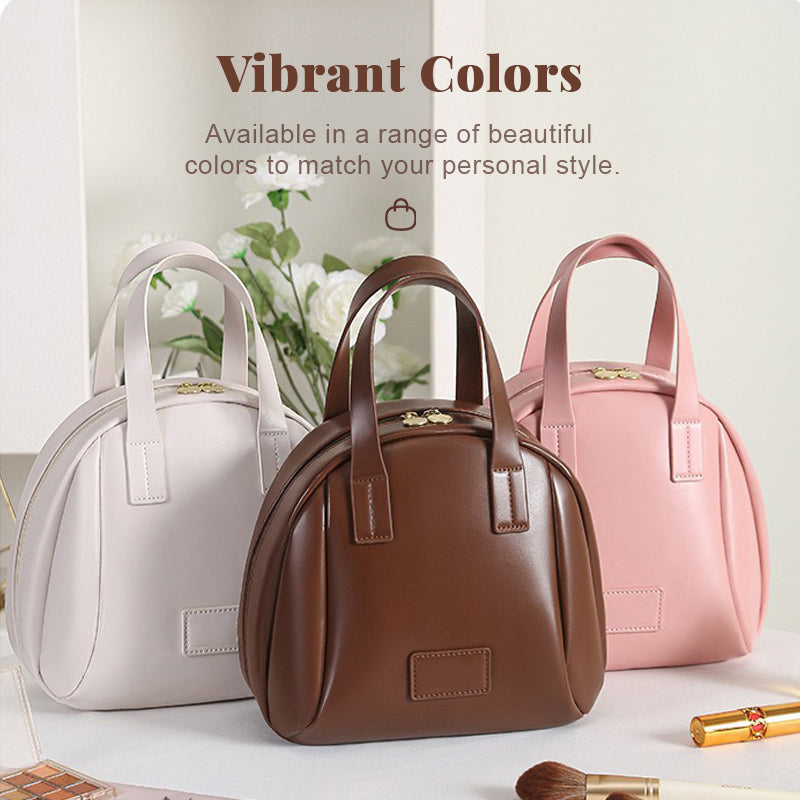 Håndholdt sminkeveske med stor kapasitet