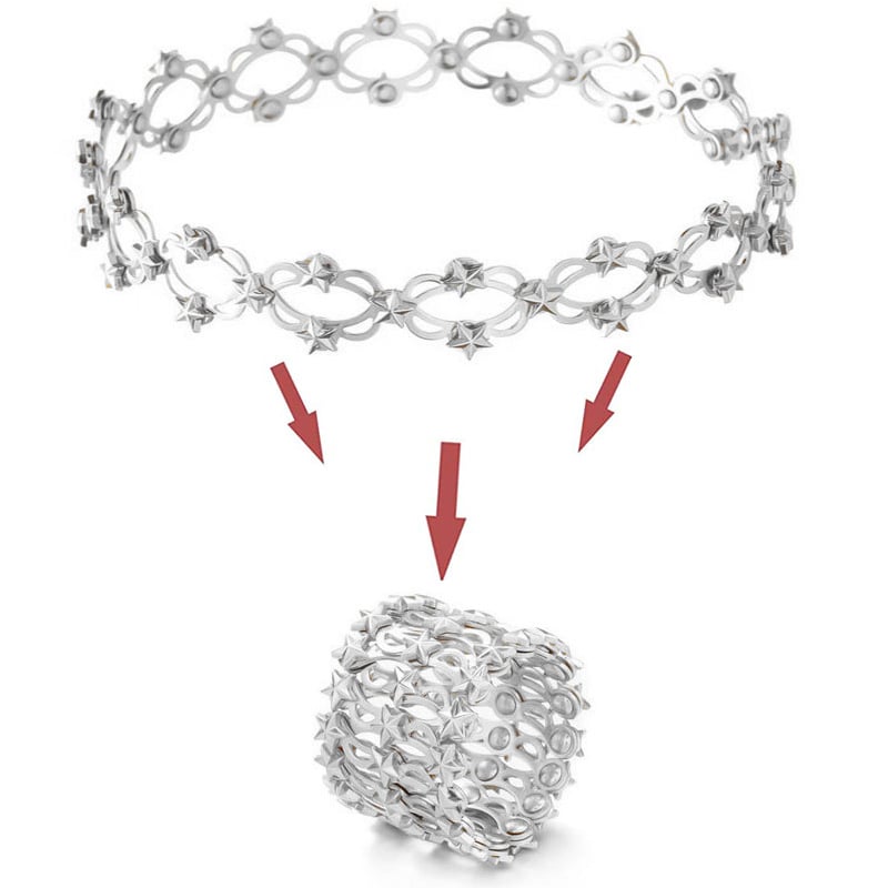 🔥Kjøp 1 få 1 gratis🔥Sammenleggbart ringarmbånd