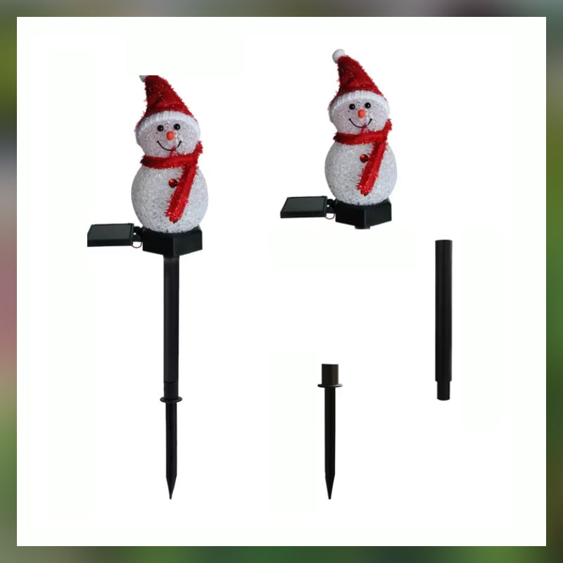 Solcelledrevet snøkulebelysning 🌟🎄☃️