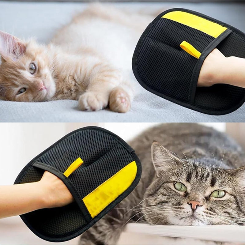🐾 Hanske for pelsstell og avlusing av kjæledyr – Skånsom, enkel og effektiv!