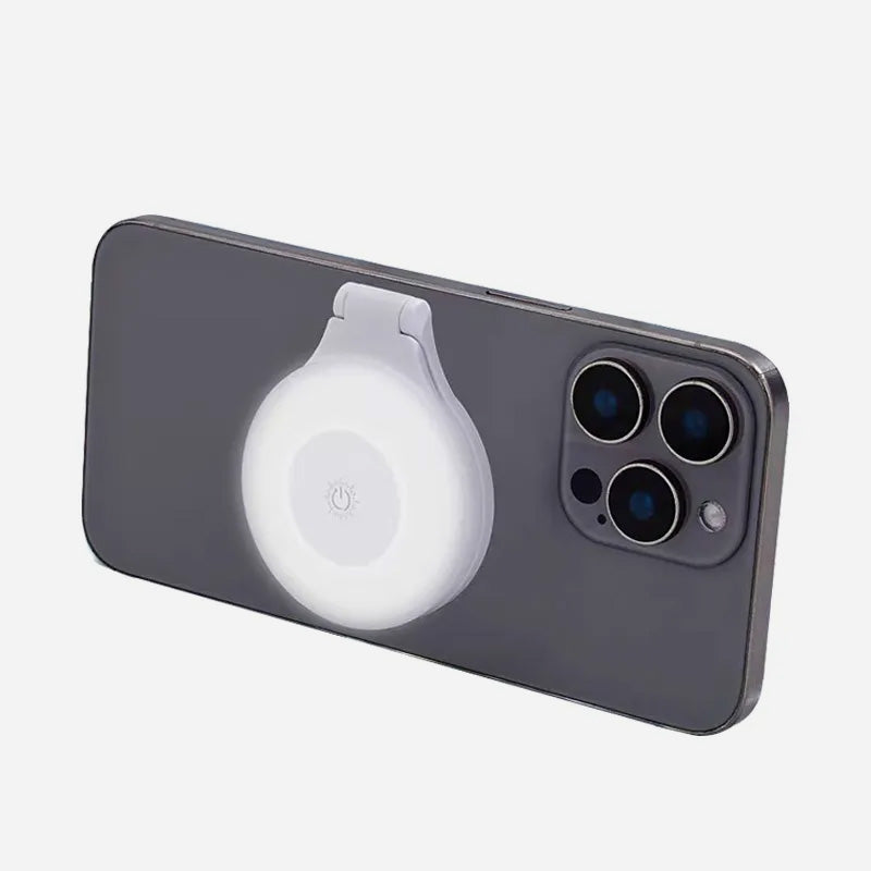 Magnetisk påfyllingslys for mobiltelefoner