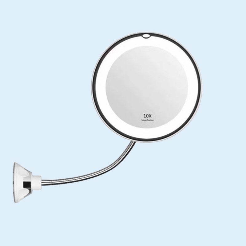 Led-belyst veggmontert sminkespeil
