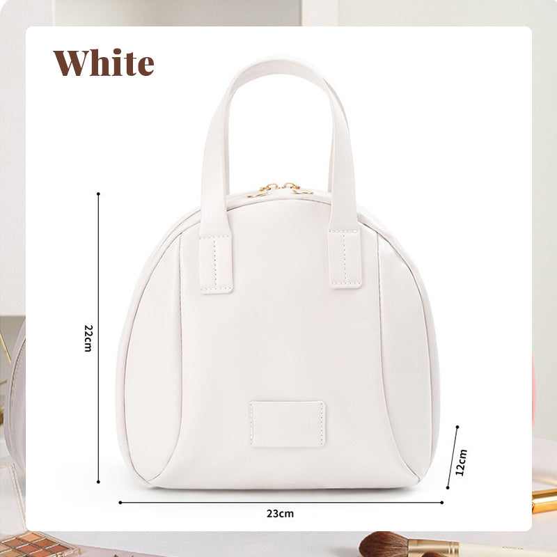 Håndholdt sminkeveske med stor kapasitet