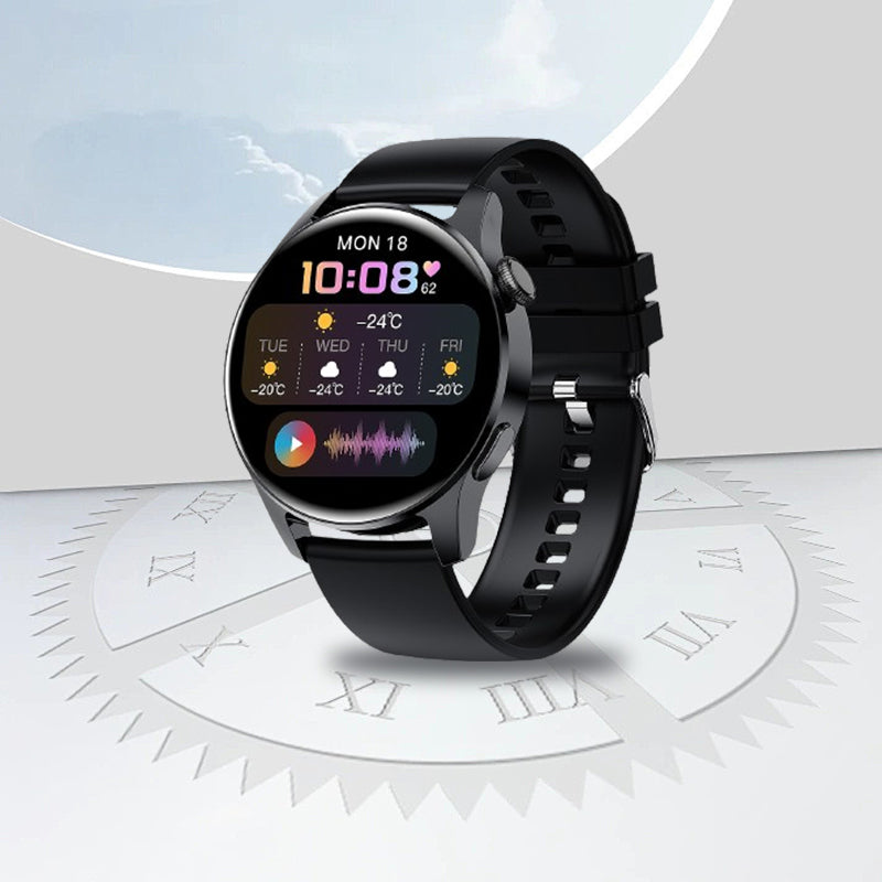 Pulsmåling av blodsukker, sportsklokke med Bluetooth-samtaler/Heart rate blood glucose monitoring, Bluetooth call sports watch