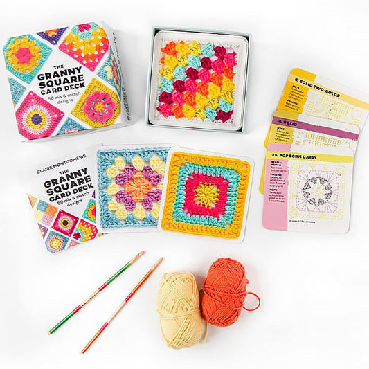 [50 miks og match design]The Granny Square Card Deck