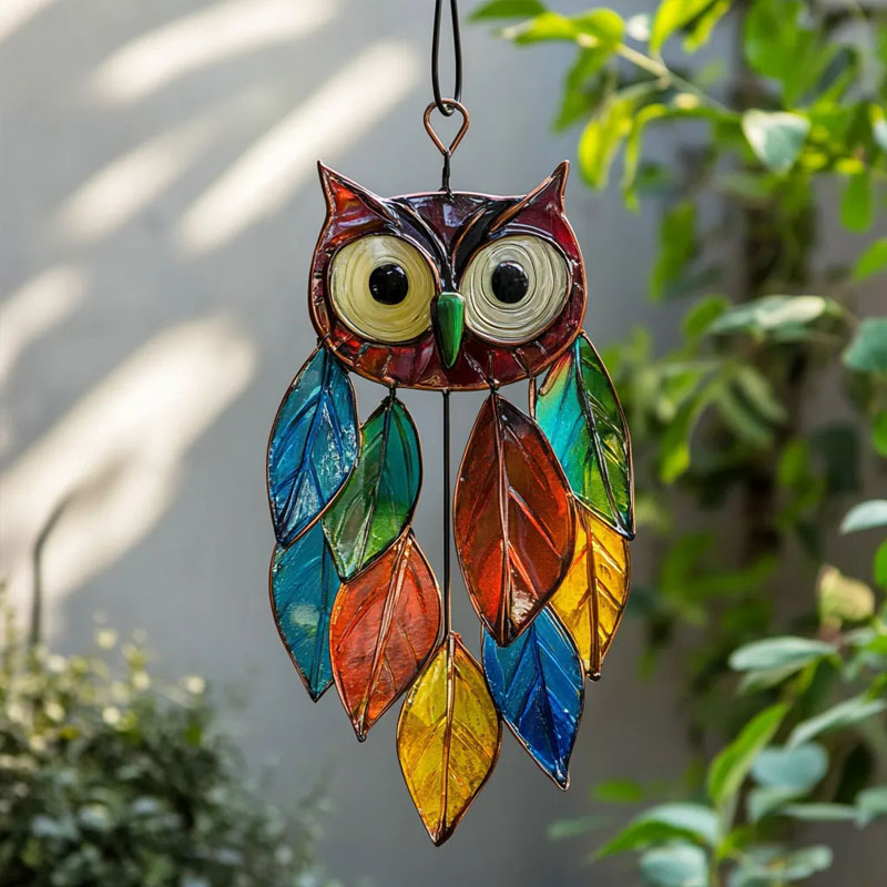 🦉Fargede ugleanheng🦉