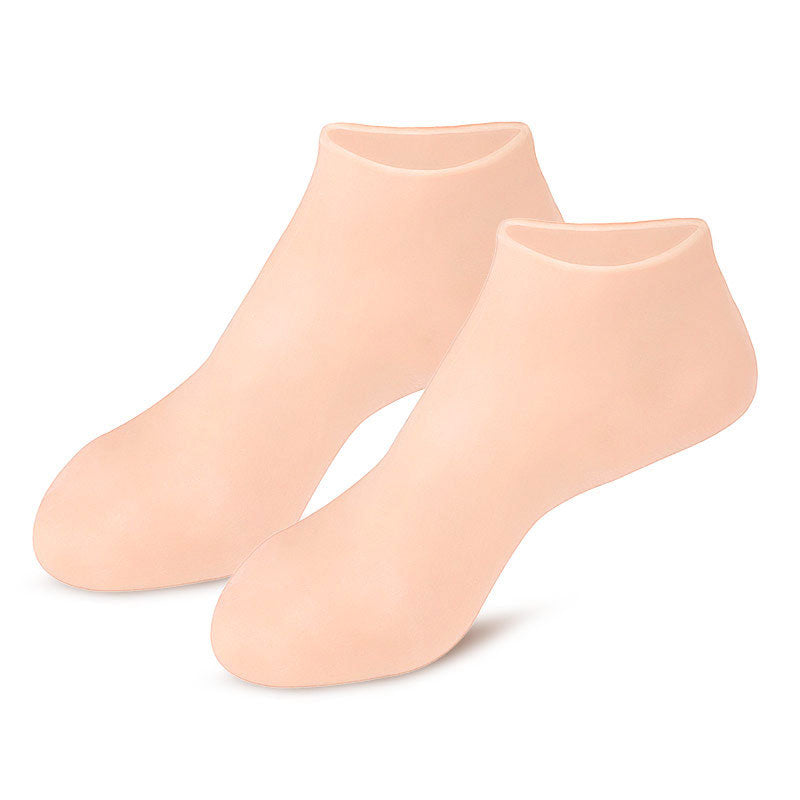 Eksfolierende strandsokker i silikon - forynger føttene dine! 👣💕