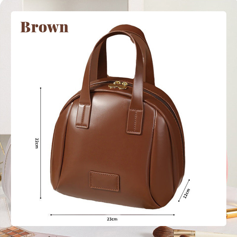 Håndholdt sminkeveske med stor kapasitet