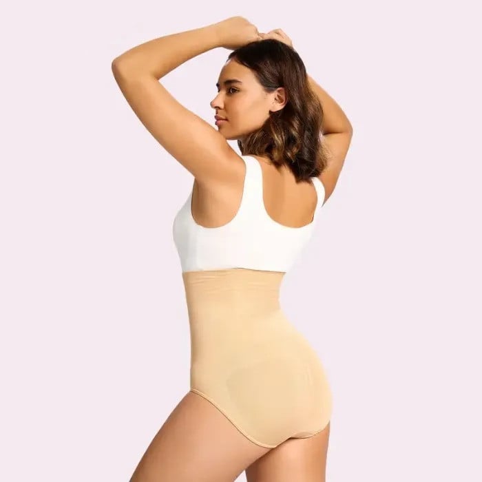 🎉Shapewear-truse med høy midje og magekontroll