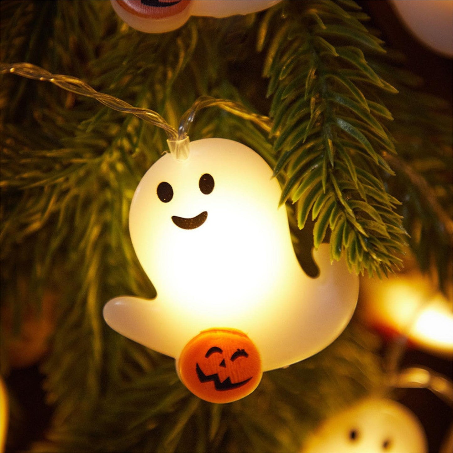 🎃Halloween Strenglys | Søt Halloween-Fest👻