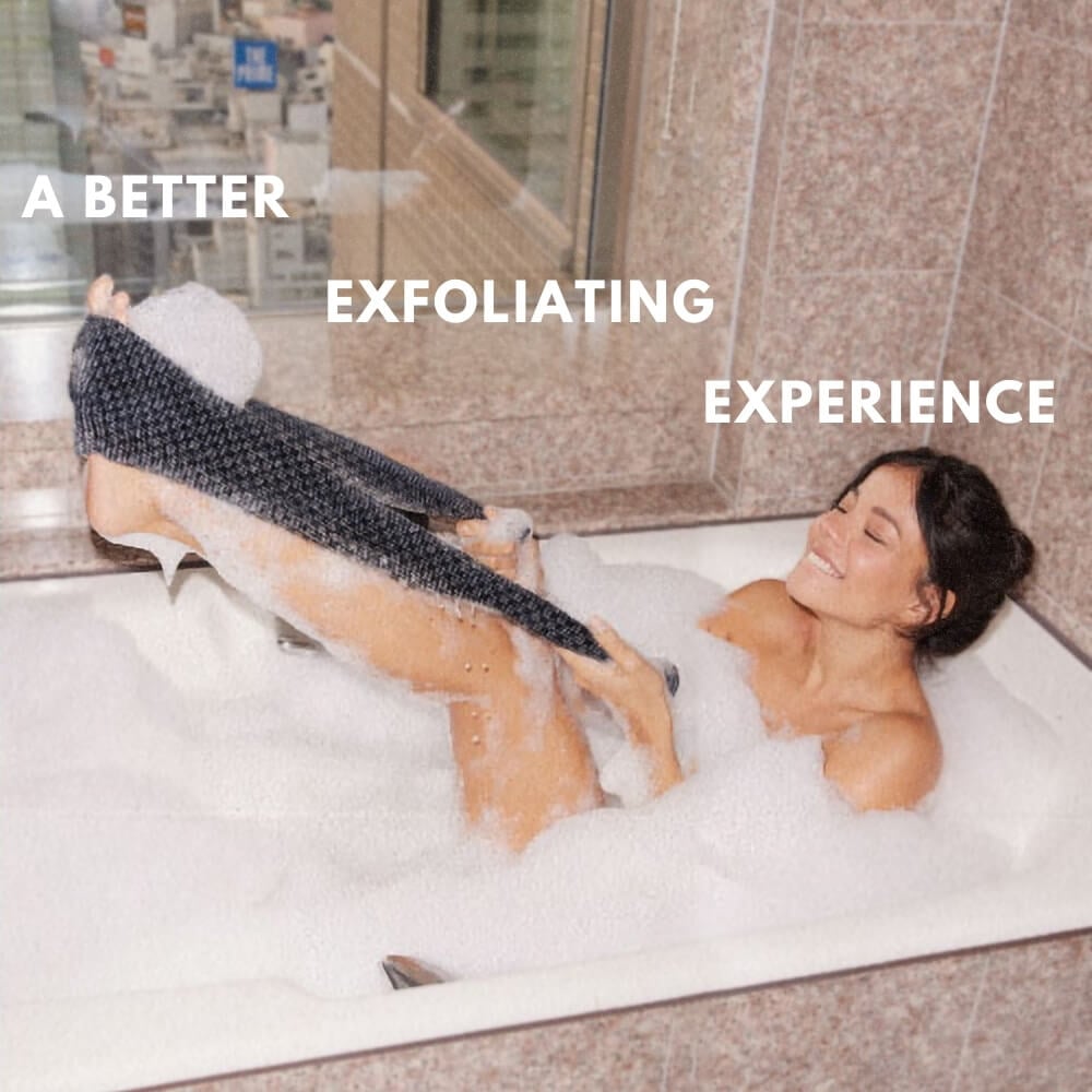 🧼Eksfolierende antibakterielt dusjhåndkle🚿