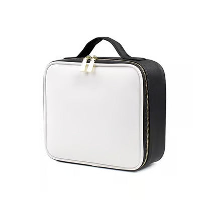 Bærbar kosmetikkveske med stor kapasitet og lys/Portable Large Capacity Cosmetic Bag With Light