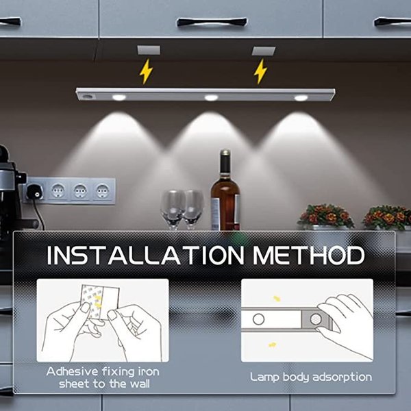 💡 LED Motion Sensor Cabinet Light