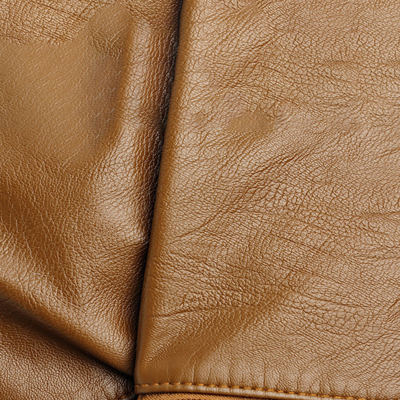Vintage, myk PU-skinnveske for kvinner