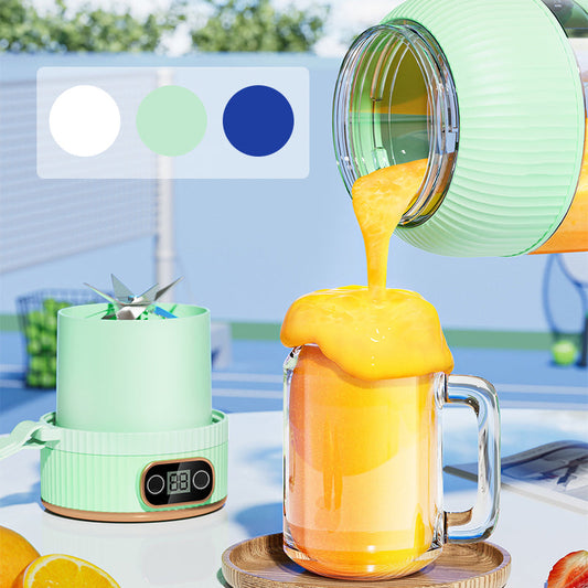 Varmt sommersalg ❄️Multifunktionaler bærbar juicekopp med digital skjerm