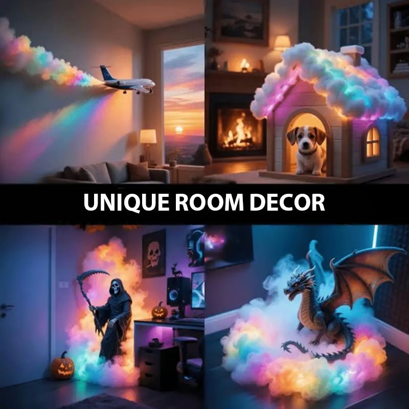 ⏳Begrenset tilbud⏰DIY LED «Storm Cloud» lysdekorasjon med USB-strømforsyning🌈☁️